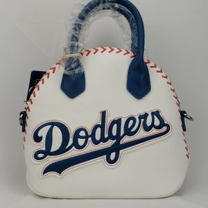 Loungefly Dodgers Baseball Stitch Crossbody